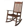 Rocking Chair, All Weather Resistant Poly Lumber Outdoor Porch Rocker, Rocking Chairs for Outdoor, Indoor, Patio, Deck, Garden, Backyard