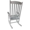 Rocking Chair, All Weather Resistant Poly Lumber Outdoor Porch Rocker, Rocking Chairs for Outdoor, Indoor, Patio, Deck, Garden, Backyard