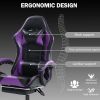 Ergonomic Gaming Chair for Adults, Comfortable Computer Chair for Heavy People, Adjustable Height Office Desk Chair with Wheels