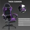 Ergonomic Gaming Chair for Adults, Comfortable Computer Chair for Heavy People, Adjustable Height Office Desk Chair with Wheels